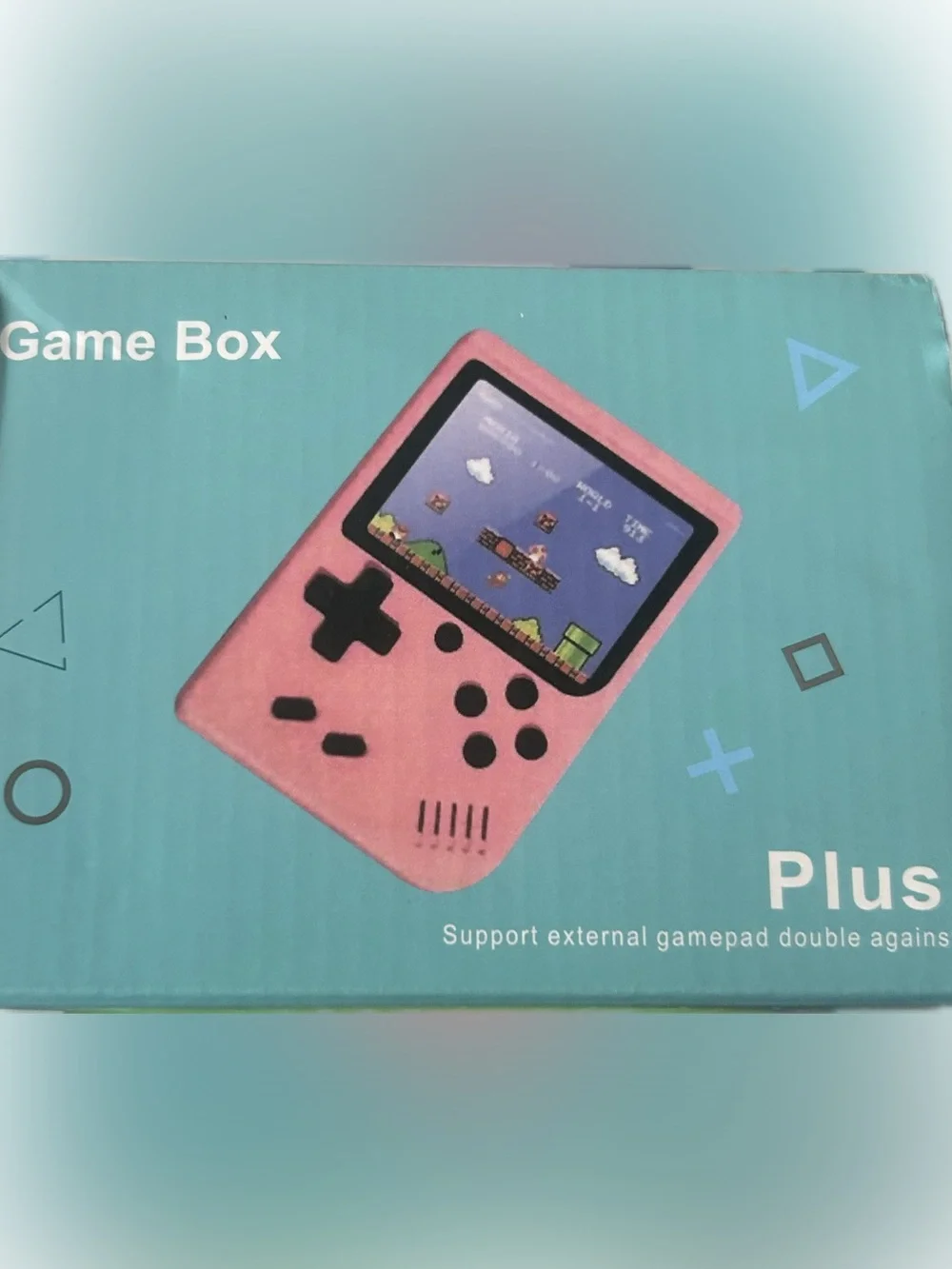 Gray Handheld Retro Game Console - Portable Game Box Plus 400 games new Gray
